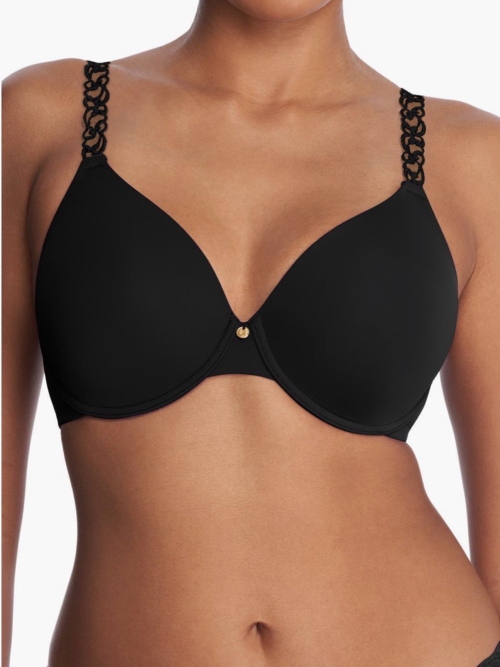Natori Pure Luxe Underwire T-Shirt Bra Sz 36DDD